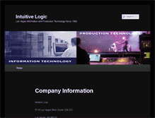 Tablet Screenshot of intuitivelogic.com